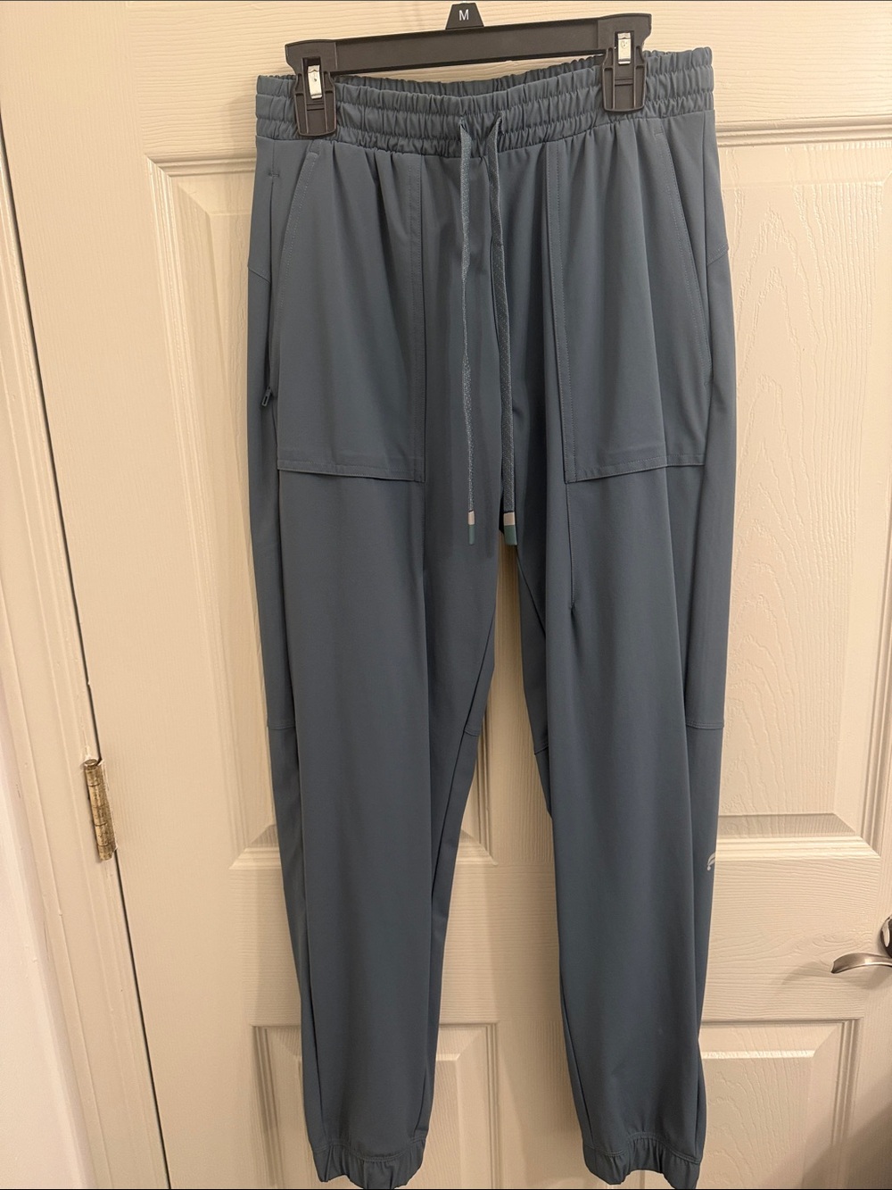 Fabletics Slate Blue Drawstring Joggers